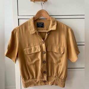 Abercrombie utility crop top